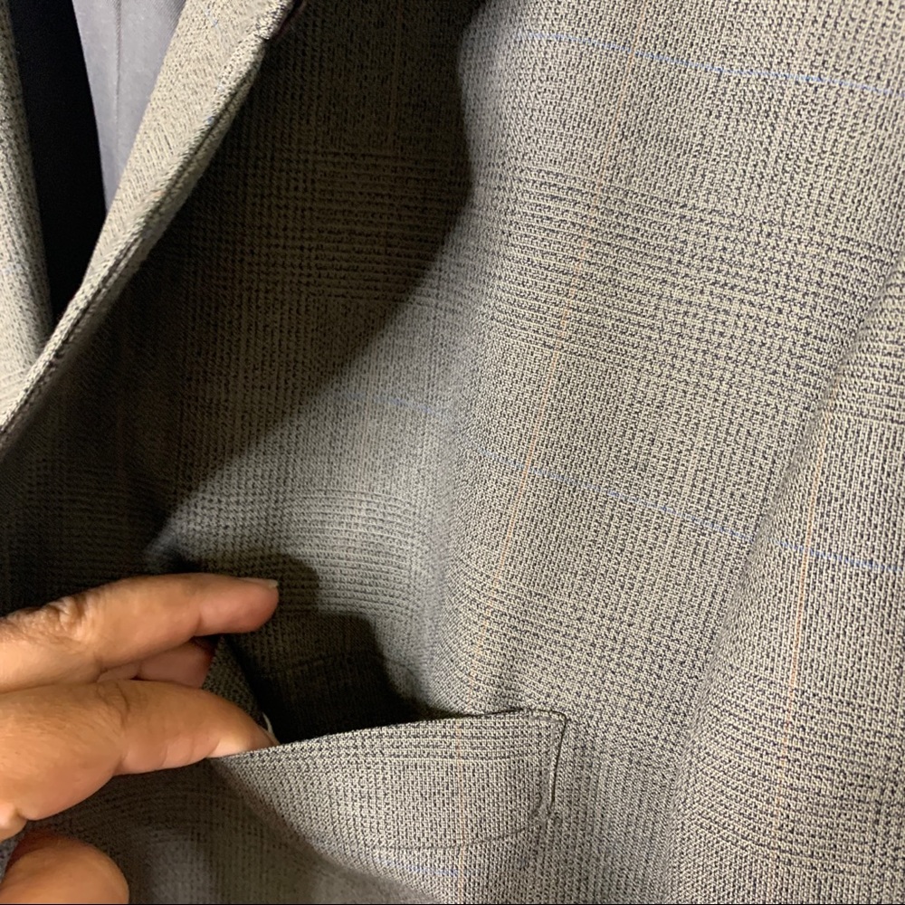 Albert Nipon- Wool Suit Jacket Size 46 Regular - image 6